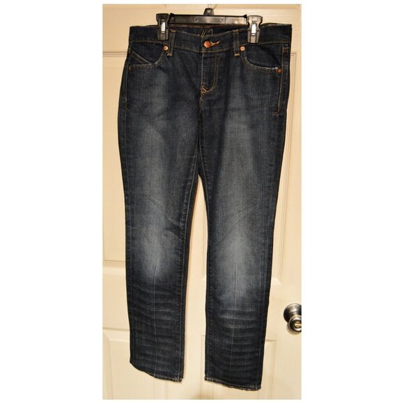 The Diva by Old Navy Boot Cut Leg Women's Stretch Blue Jeans Pants Size 2 Short - Picture 1 of 3